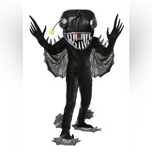 Kids Angler Fish Costume New